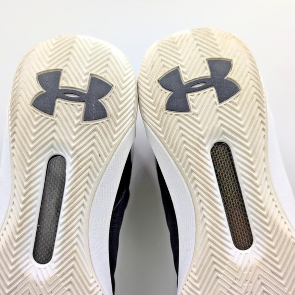 Under Armour Curry 3 Cyber Monday Shoes Mens Size 13 Medium Black White Sneakers - Picture 8 of 12